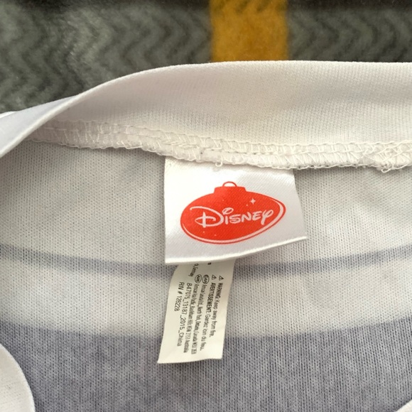 Vintage Disney Mickey Mouse Xmas Long Sleeve Shirt RARE Size S/M Limited Edition - Picture 5 of 6